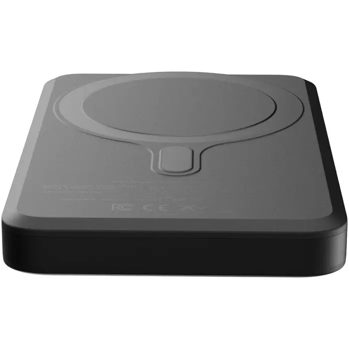 Batería externa inalámbrica magnética de 5000 mAh Plástico ABS reciclado, PC reciclado - Maub miniatura 7