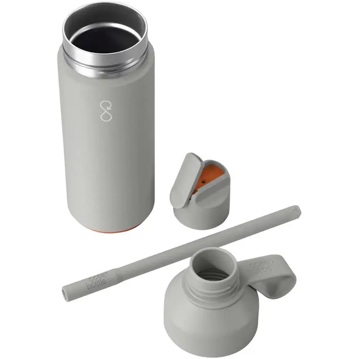 Botella de agua con aislamiento de 500 ml “Ocean Bottle GO” Acero inoxidable reciclado - Ogme miniatura 3