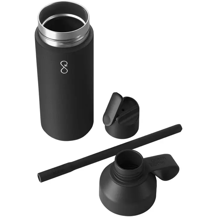 Botella de agua con aislamiento de 500 ml “Ocean Bottle GO” Acero inoxidable reciclado - Ogme miniatura 3