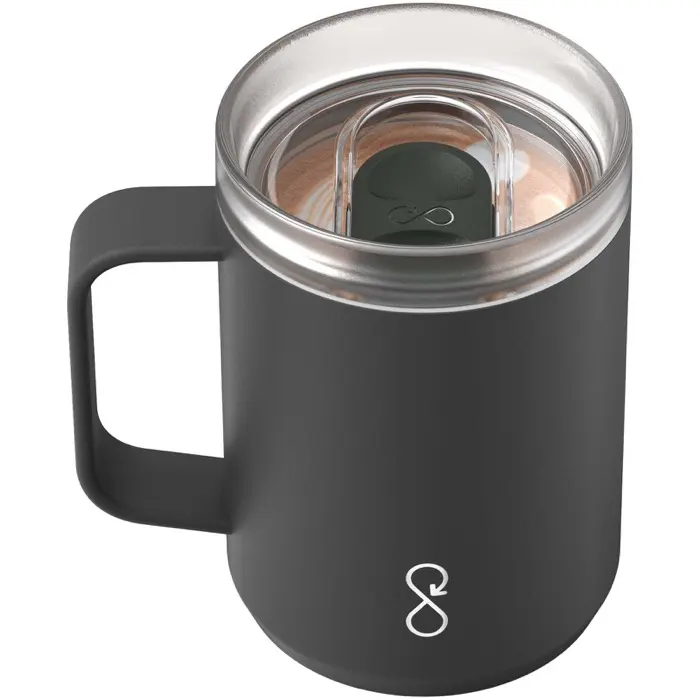 Taza de viaje isotérmica de 350 ml “Ocean Bottle” Acero inoxidable reciclado - Mued miniatura 4