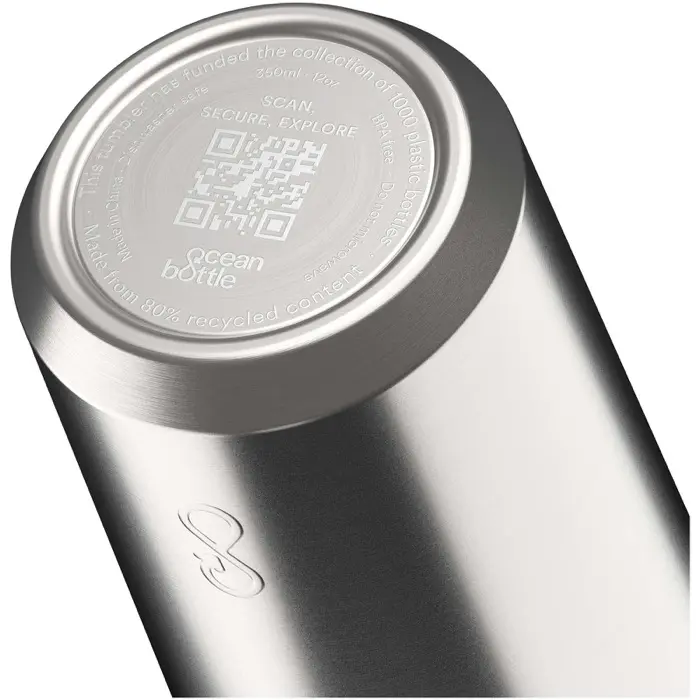 Vaso con aislamiento de 350 ml “Ocean Bottle” Acero inoxidable reciclado - Arla miniatura 7