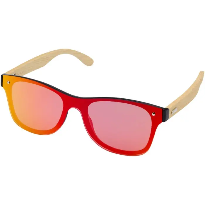 Gafas de sol con patillas de bambú Madera de bambú, Plástico PC - Alox miniatura 1