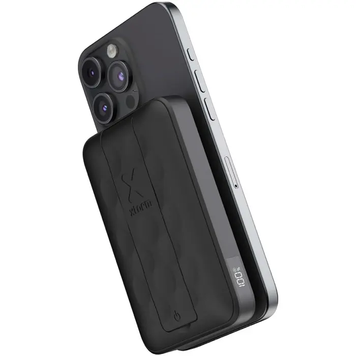 Batería externa inalámbrica magnética de 10 000 mAh Plástico ABS reciclado, PC reciclado - Iton miniatura 5