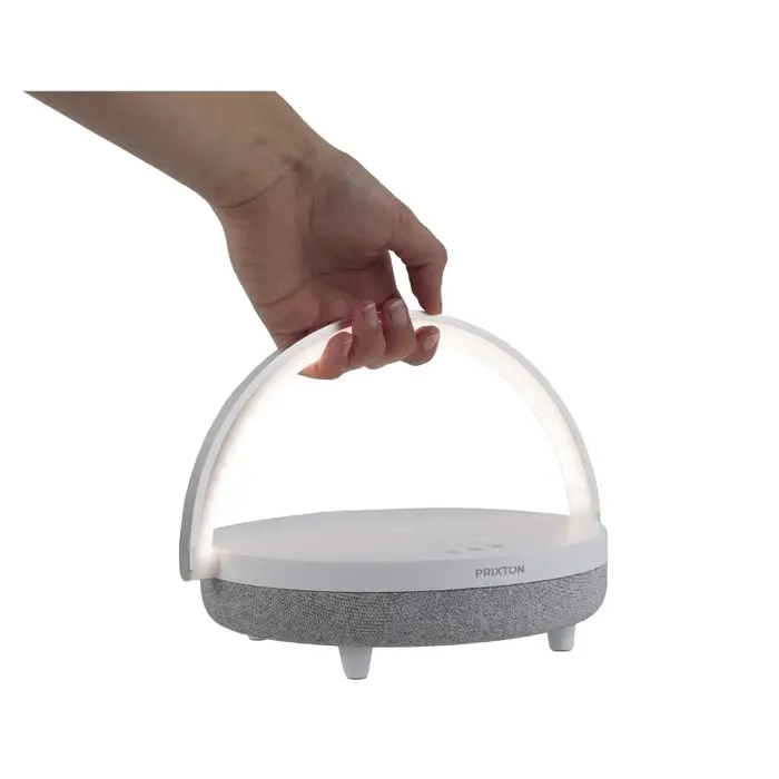 Altavoz Bluetooth® 4 en 1 de 10 W con luz LED y base de carga inalámbrica Plástico ABS - Woic miniatura 5