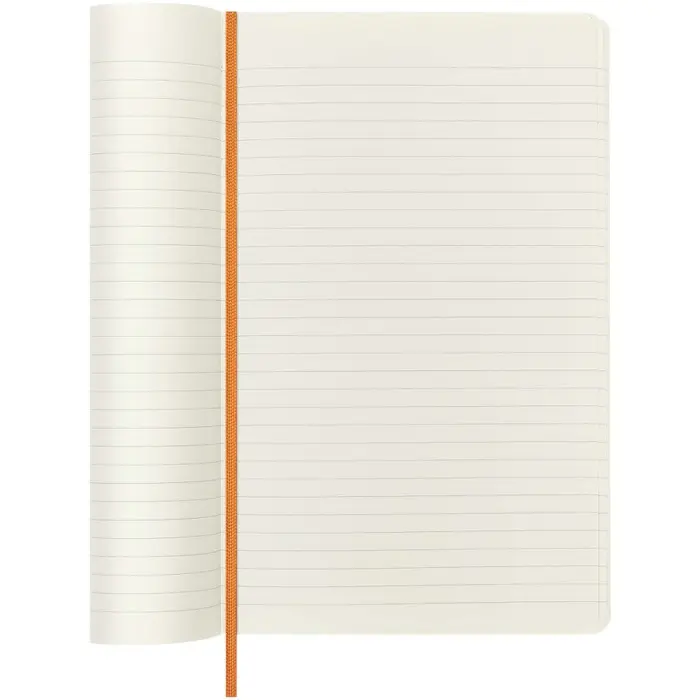 Libreta de tapa blanda L rayada Papel certificado FSC - Tiim miniatura 4