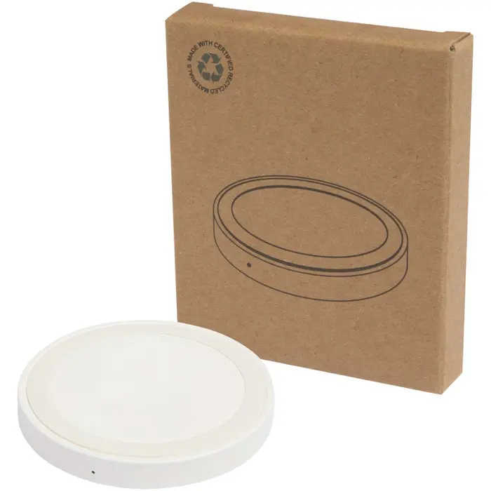 Base de carga inalámbrica de plástico reciclado de 15 W Plástico ABS reciclado - Ifix miniatura 6