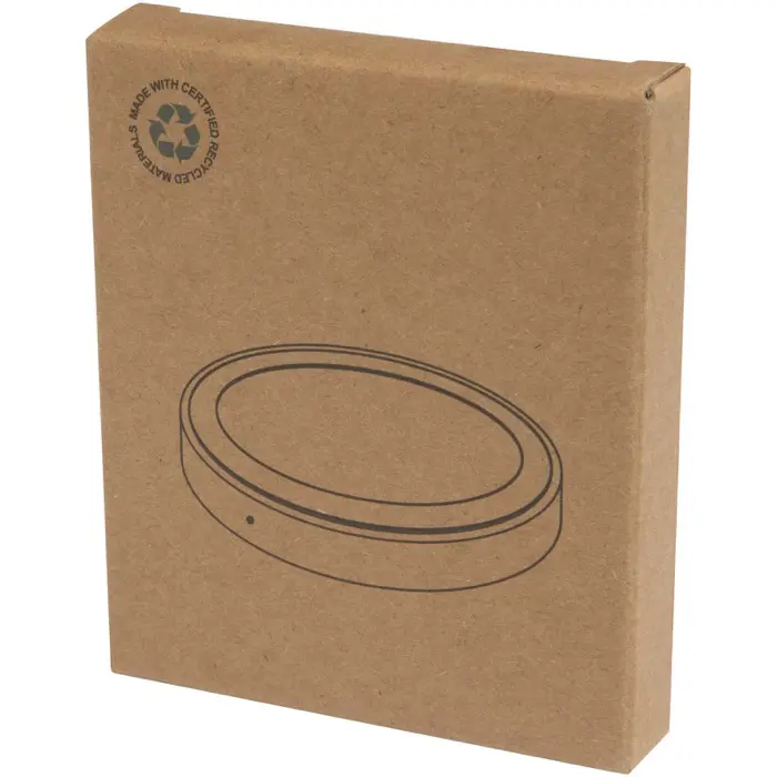 Base de carga inalámbrica de plástico reciclado de 15 W Plástico ABS reciclado - Ifix miniatura 4