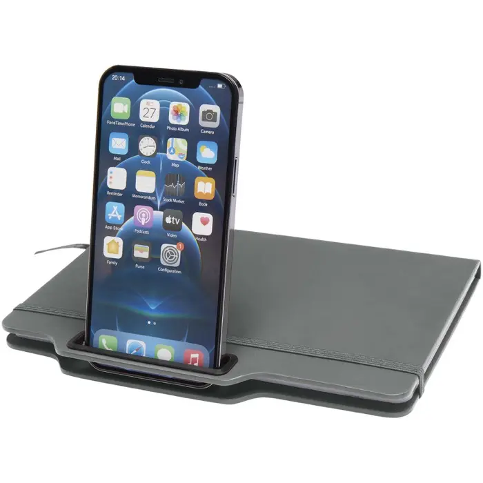 Libreta de tapa dura A5 con combinación de bolígrafo y lápiz Papel certificado FSC, Plástico de poliuretano - Ecib miniatura 5