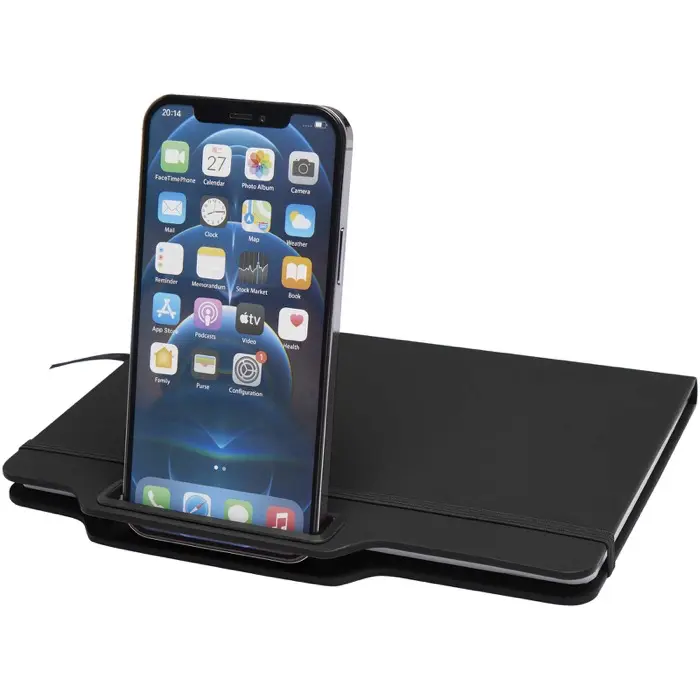 Libreta de tapa dura A5 con combinación de bolígrafo y lápiz Papel certificado FSC, Plástico de poliuretano - Ecib miniatura 5