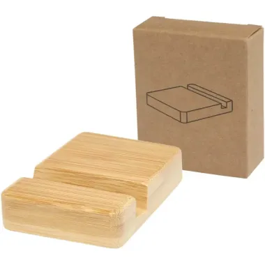 Soporte para teléfono de bambú Bambú certificado FSC - Ocfi