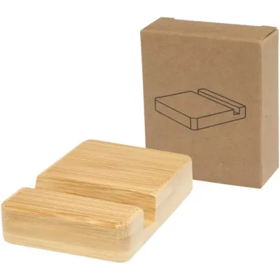 Soporte para teléfono de bambú Bambú certificado FSC - Ocfi