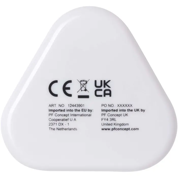 Auriculares con caja de plástico reciclado Plástico ABS reciclado - Epwi miniatura 3