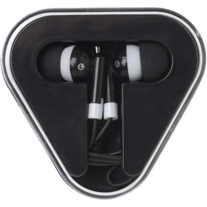 Auriculares con caja de plástico reciclado Plástico ABS reciclado - Epwi miniatura 2