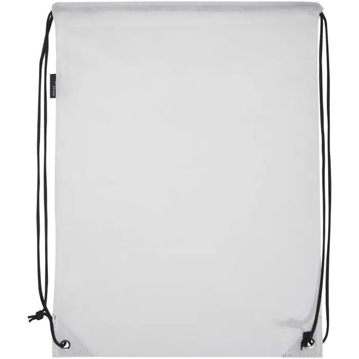 Bolsa de tela sin tejer de material reciclado GRS con cordón de 5 l Poliéster reciclado con certificado GRS - Unxa miniatura 3