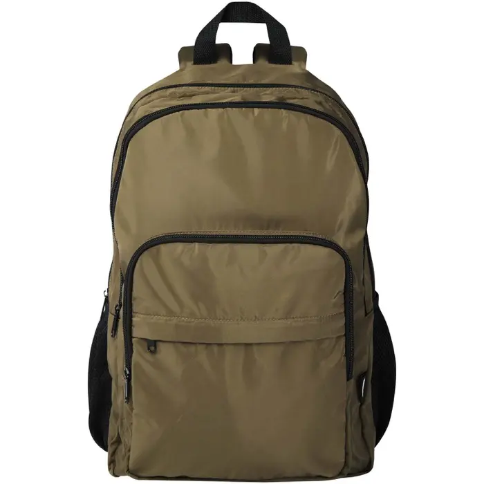 Mochila para portátil de 15" de material reciclado GRS y 20 l Poliéster reciclado con certificado GRS - Doef miniatura 2