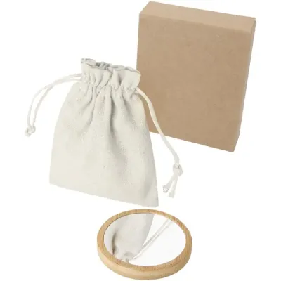 Espejo de bambú Madera de bambú - Zari