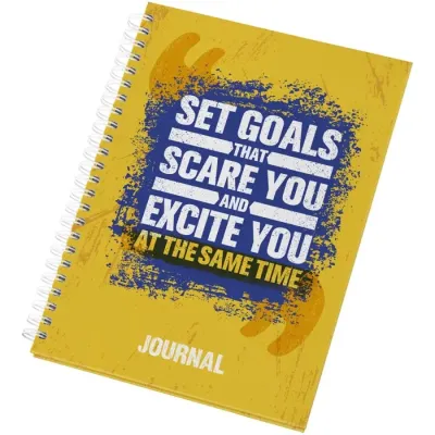 Diario A5 de tapa dura Papel certificado FSC, Nylon - Isxi