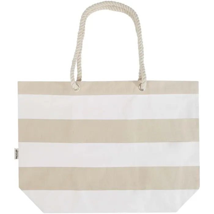 Bolsa Tote de playa de material reciclado GRS de 270 g/m² Algodón reciclado certificado GRS, 270 g/m2 - Wied miniatura 3