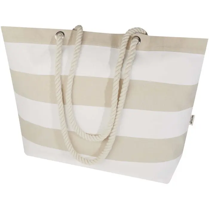 Bolsa Tote de playa de material reciclado GRS de 270 g/m² Algodón reciclado certificado GRS, 270 g/m2 - Wied miniatura 4