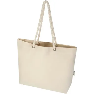 Bolsa Tote de playa de material reciclado GRS de 270 g/m² Algodón reciclado certificado GRS, 270 g/m2 - Wied