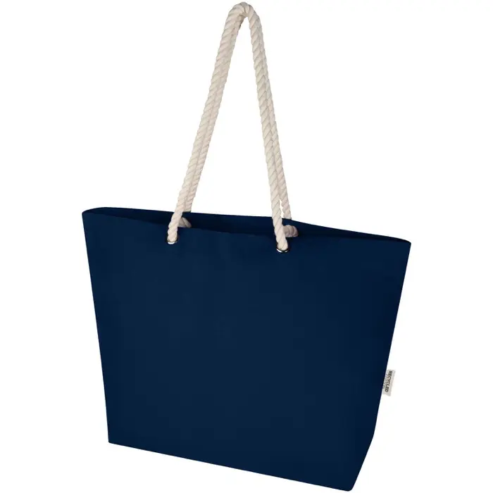 Bolsa Tote de playa de material reciclado GRS de 270 g/m² Algodón reciclado certificado GRS, 270 g/m2 - Wied miniatura 1