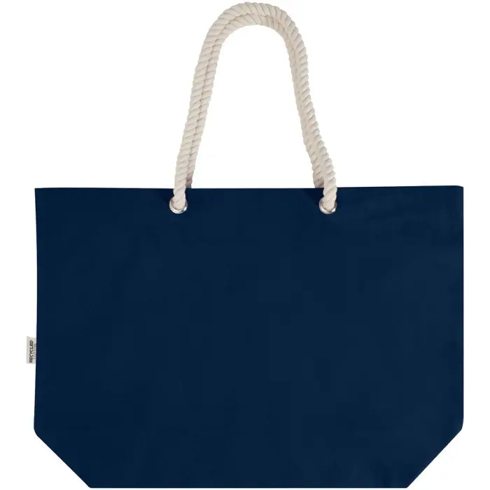 Bolsa Tote de playa de material reciclado GRS de 270 g/m² Algodón reciclado certificado GRS, 270 g/m2 - Wied miniatura 3