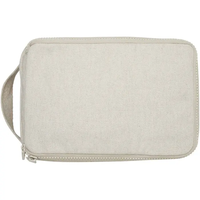 Neceser reciclado de 500 g/m² Aware™ 70% Algodón reciclado, 30% Poliéster reciclado, 500 g/m2 - Irup miniatura 2