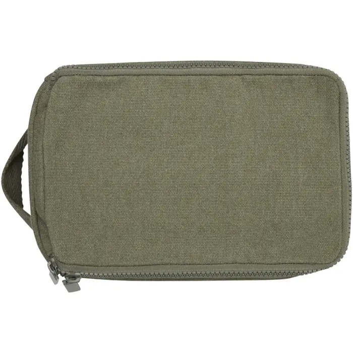 Neceser reciclado de 500 g/m² Aware™ 70% Algodón reciclado, 30% Poliéster reciclado, 500 g/m2 - Irup miniatura 2