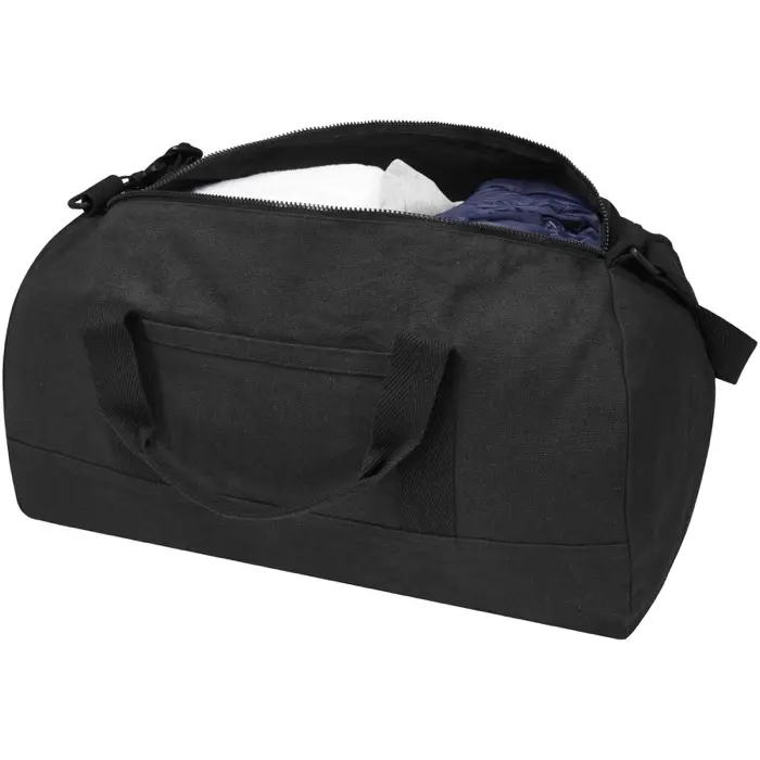 Bolsa de viaje en lona reciclada de 50 litros de 500 g/m² Aware™ 70% Algodón reciclado, 30% Poliéster reciclado, 500 g/m2 - Ugig miniatura 3