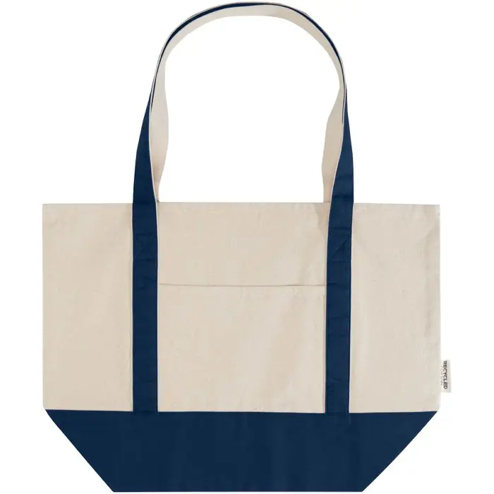 Bolsa Tote de algodón reciclado GRS de 320 g/m² Algodón reciclado certificado GRS, 320 g/m2 - Waid miniatura 2