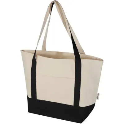 Bolsa Tote de algodón reciclado GRS de 320 g/m² Algodón reciclado certificado GRS, 320 g/m2 - Waid