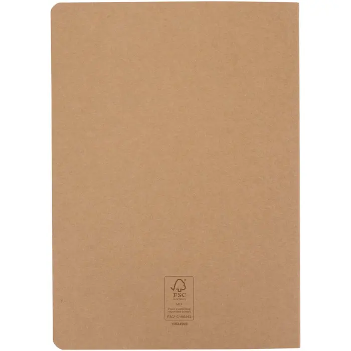 Libreta kraft A5 con páginas punteadas Papel certificado FSC - Esis miniatura 3