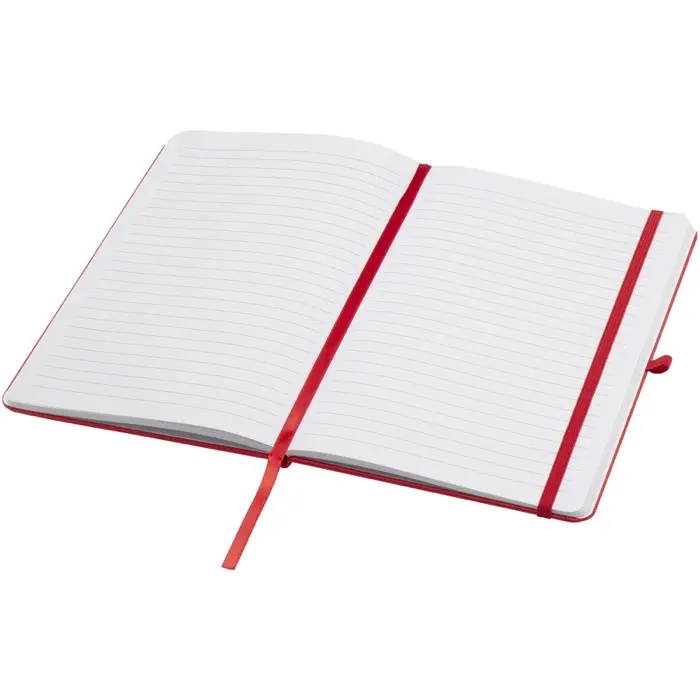 Libreta de tapa dura A5 de material reciclado con páginas rayadas Papel reciclado - Iset miniatura 4