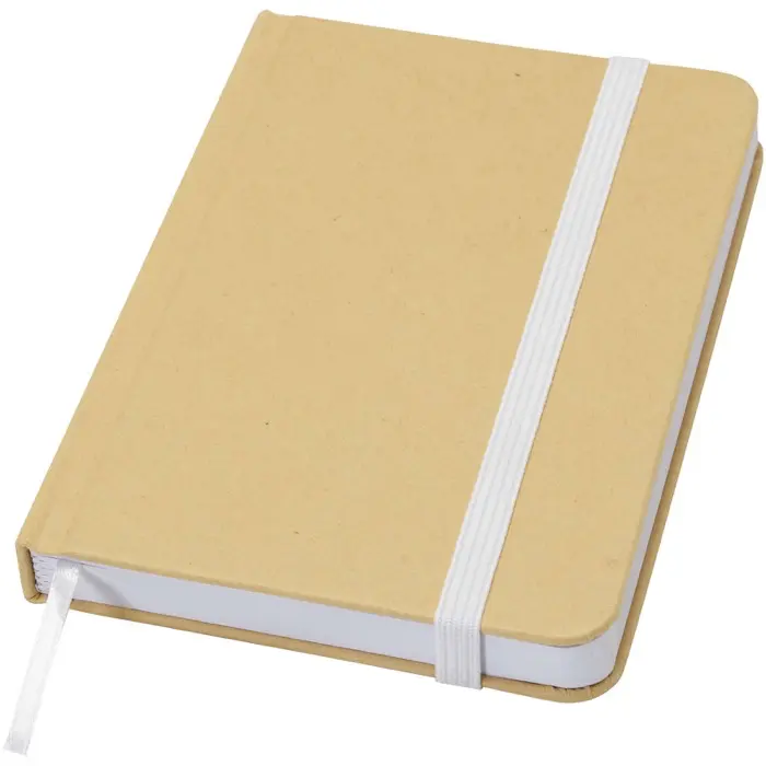 Libreta de tapa dura A6 de material reciclado con páginas lisas Papel certificado FSC - Ugud miniatura 1