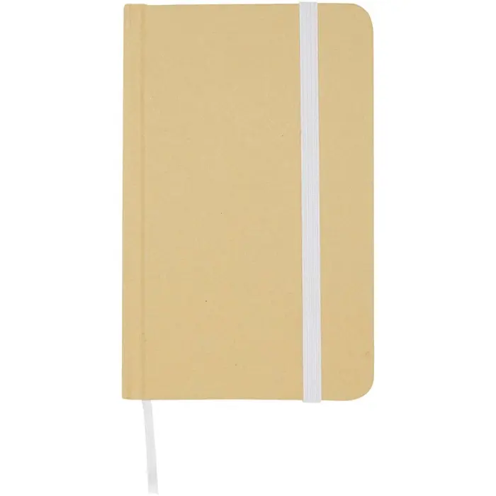 Libreta de tapa dura A6 de material reciclado con páginas lisas Papel certificado FSC - Ugud miniatura 2