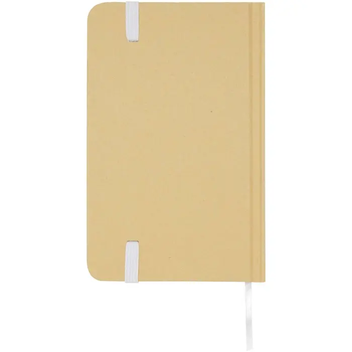 Libreta de tapa dura A6 de material reciclado con páginas lisas Papel certificado FSC - Ugud miniatura 3