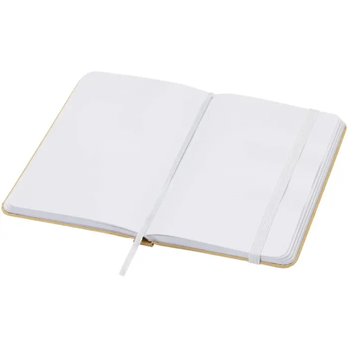 Libreta de tapa dura A6 de material reciclado con páginas lisas Papel certificado FSC - Ugud miniatura 4