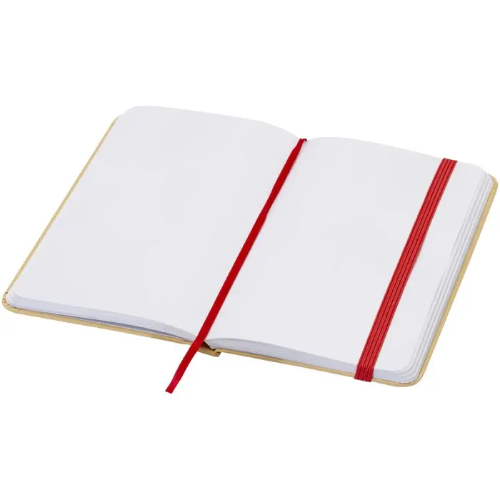Libreta de tapa dura A6 de material reciclado con páginas lisas Papel certificado FSC - Ugud miniatura 4
