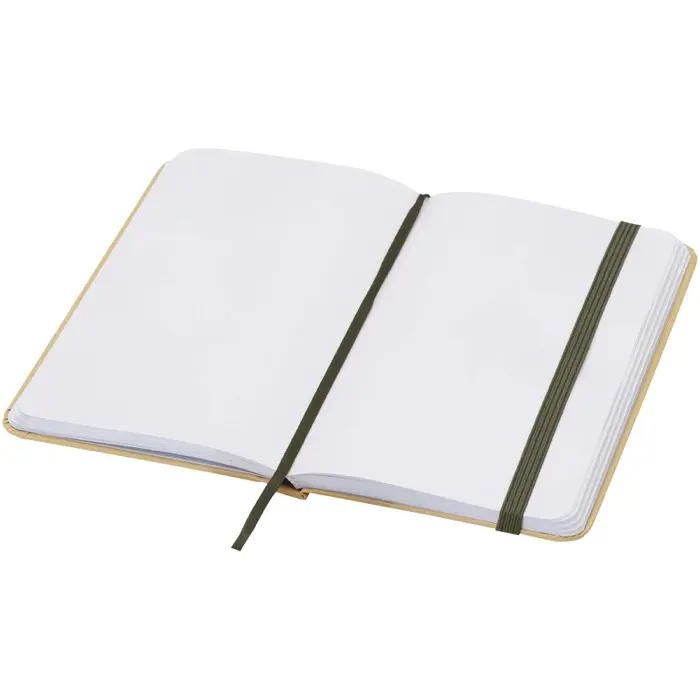 Libreta de tapa dura A6 de material reciclado con páginas lisas Papel certificado FSC - Ugud miniatura 4