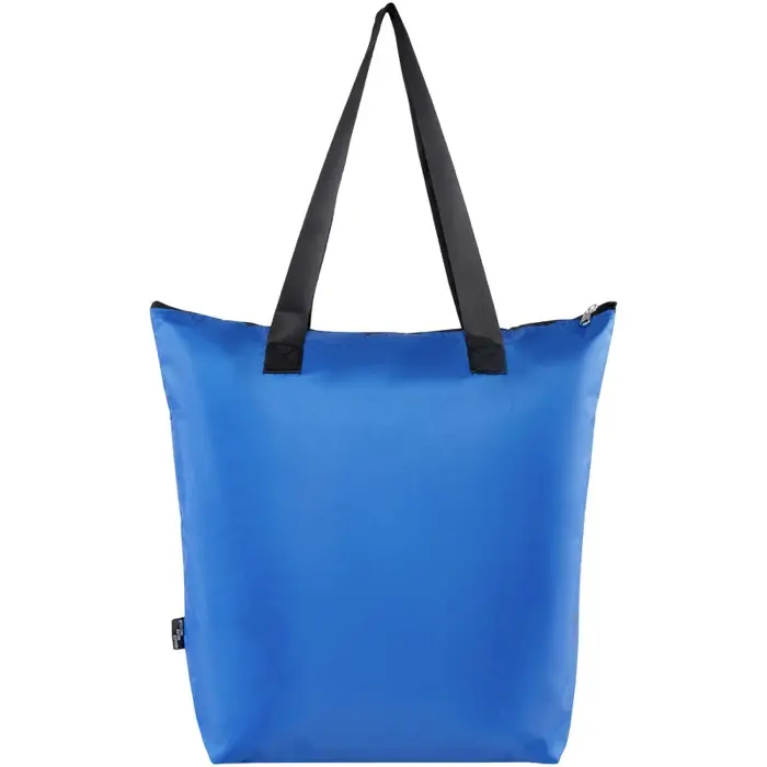 Bolsa Tote nevera plegable de RPET de 15 litros Poliéster reciclado con certificado GRS - Qies miniatura 3