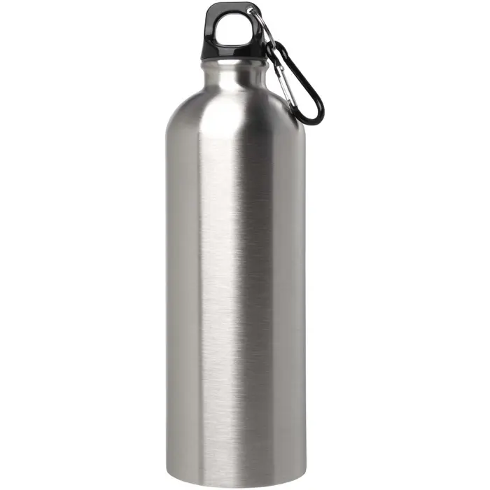 Bidón de 750 ml de acero inoxidable con certificado RCS con mosquetón 91% Acero inoxidable reciclado, 9% Plástico PP - Luvo miniatura 2