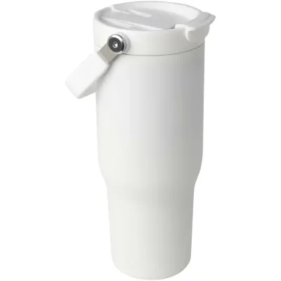 Vaso con aislamiento al vacío de cobre de acero inoxidable reciclado certificado RCS de 900 ml y con tapa de doble función Acero inoxidable reciclado certificado RCS - Ebyi