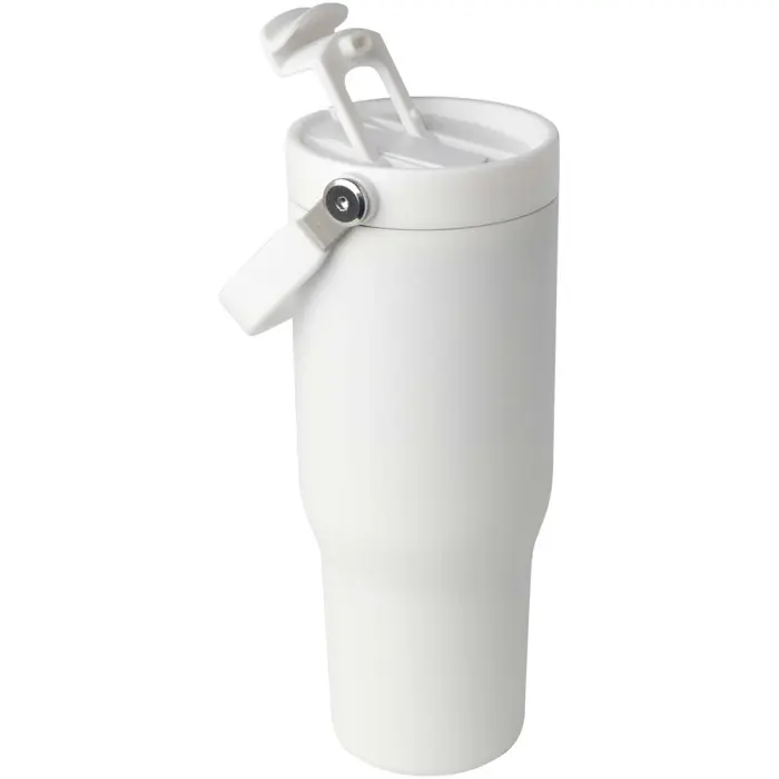 Vaso con aislamiento al vacío de cobre de acero inoxidable reciclado certificado RCS de 900 ml y con tapa de doble función Acero inoxidable reciclado certificado RCS - Ebyi miniatura 5