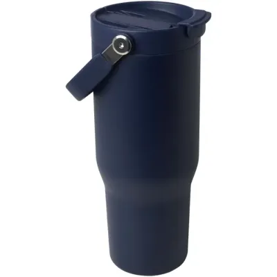 Vaso con aislamiento al vacío de cobre de acero inoxidable reciclado certificado RCS de 900 ml y con tapa de doble función Acero inoxidable reciclado certificado RCS - Ebyi