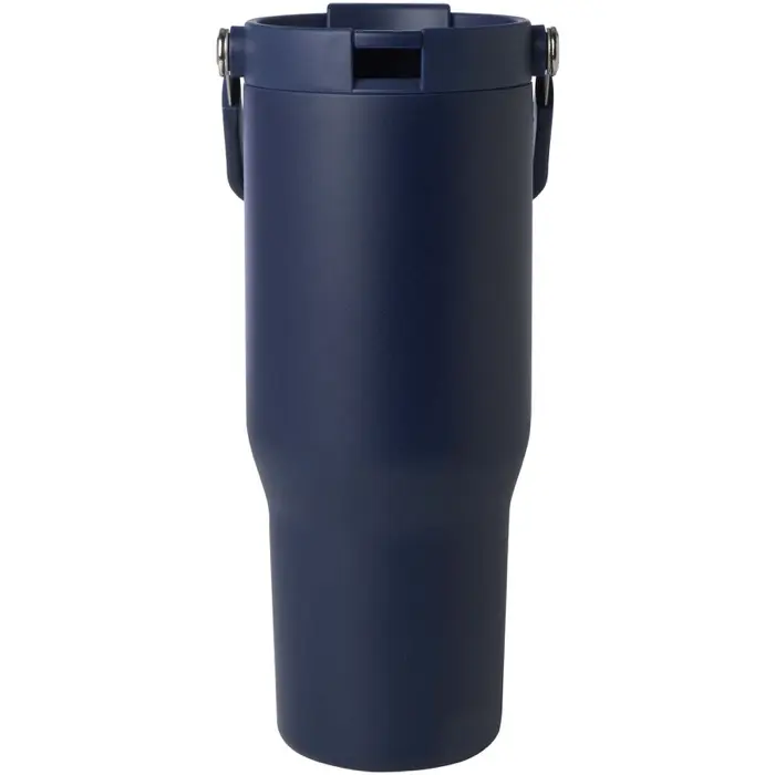 Vaso con aislamiento al vacío de cobre de acero inoxidable reciclado certificado RCS de 900 ml y con tapa de doble función Acero inoxidable reciclado certificado RCS - Ebyi miniatura 2
