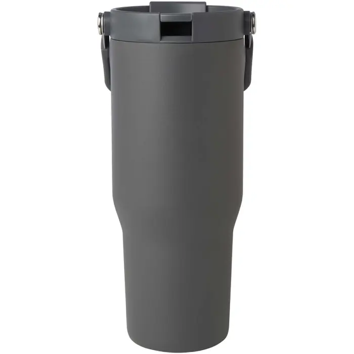 Vaso con aislamiento al vacío de cobre de acero inoxidable reciclado certificado RCS de 900 ml y con tapa de doble función Acero inoxidable reciclado certificado RCS - Ebyi miniatura 2
