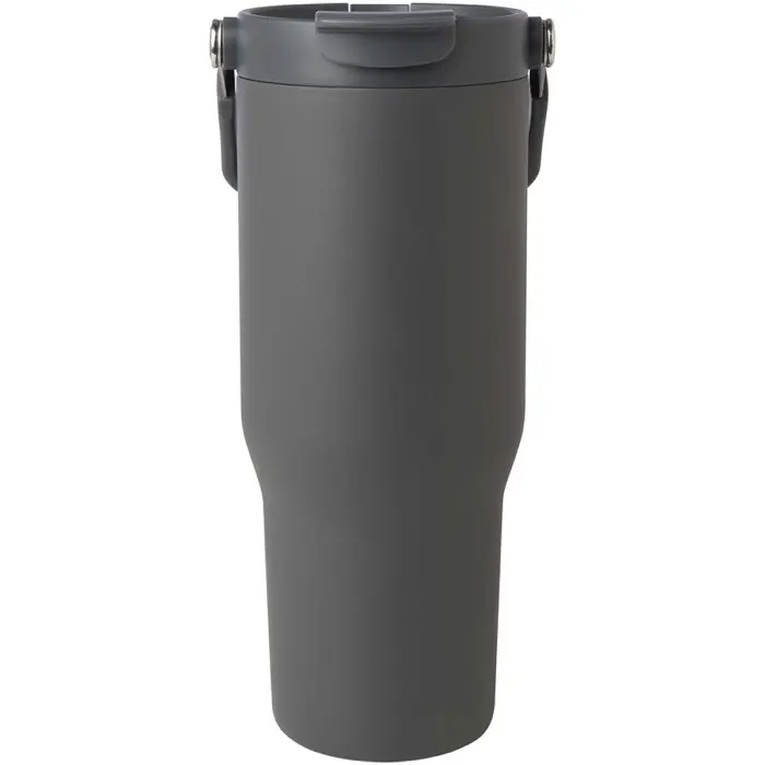 Vaso con aislamiento al vacío de cobre de acero inoxidable reciclado certificado RCS de 900 ml y con tapa de doble función Acero inoxidable reciclado certificado RCS - Ebyi miniatura 3