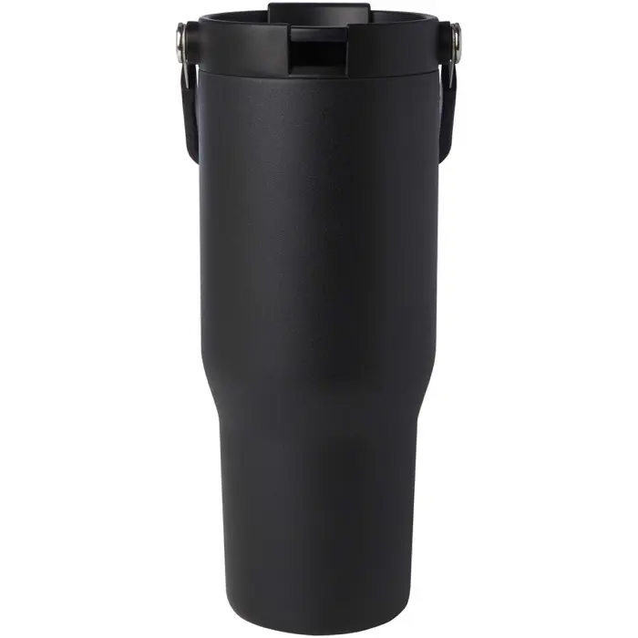 Vaso con aislamiento al vacío de cobre de acero inoxidable reciclado certificado RCS de 900 ml y con tapa de doble función Acero inoxidable reciclado certificado RCS - Ebyi miniatura 2