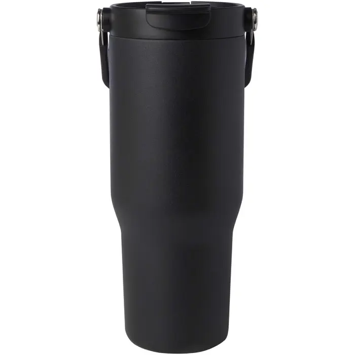 Vaso con aislamiento al vacío de cobre de acero inoxidable reciclado certificado RCS de 900 ml y con tapa de doble función Acero inoxidable reciclado certificado RCS - Ebyi miniatura 3