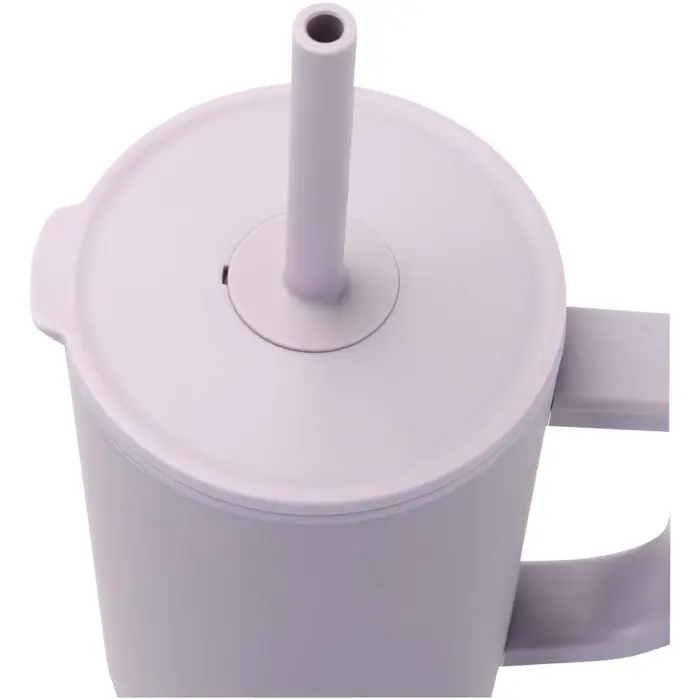 Vaso con aislamiento de 900 ml con certificado RCS y pajita de silicona 90% Acero inoxidable reciclado, 10% Plástico PP - Acav miniatura 4